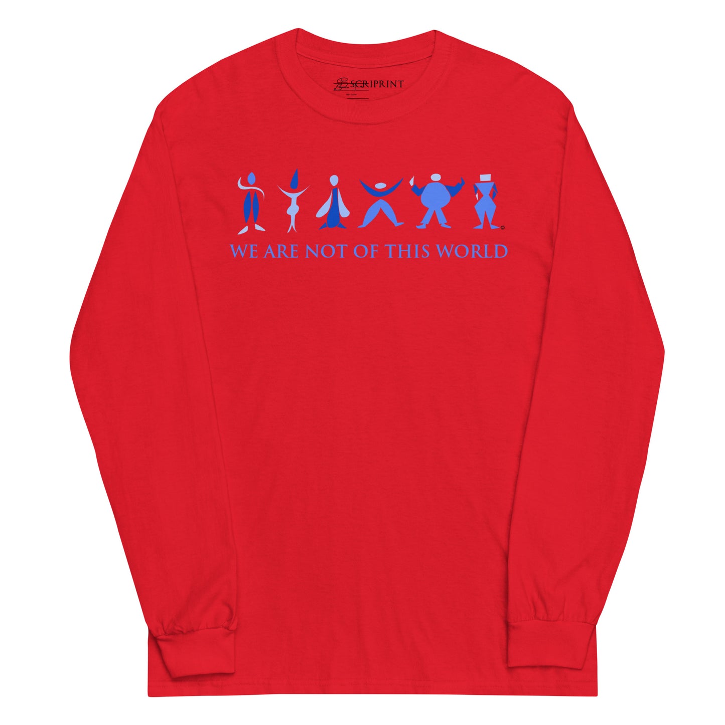 We Are Not of This World Men’s Long Sleeve Shirt