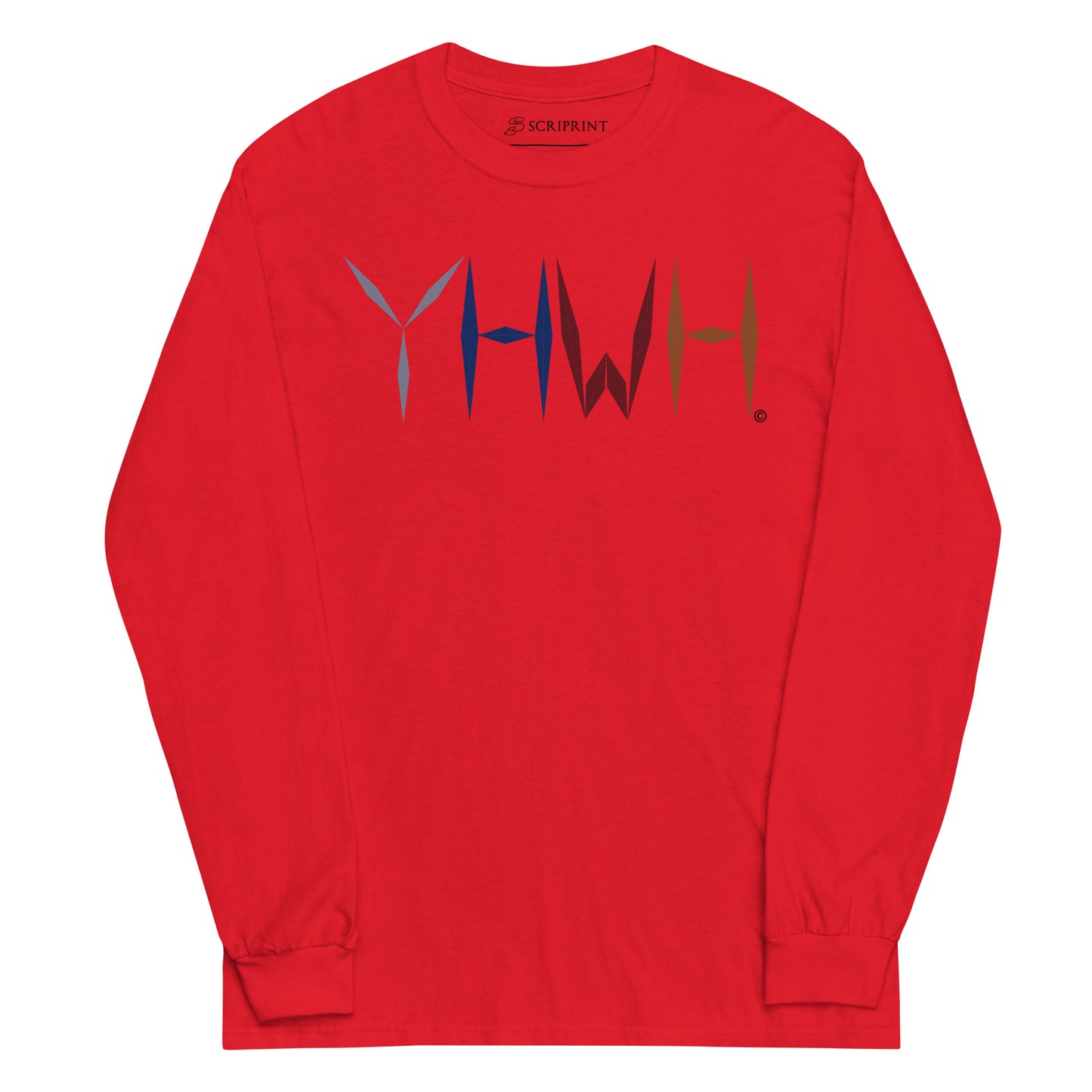 YHWH Men’s Long Sleeve Shirt