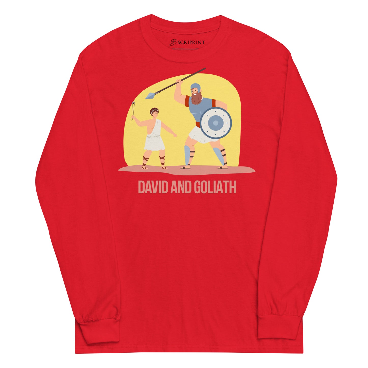 David and Goliath Men’s Long Sleeve Shirt
