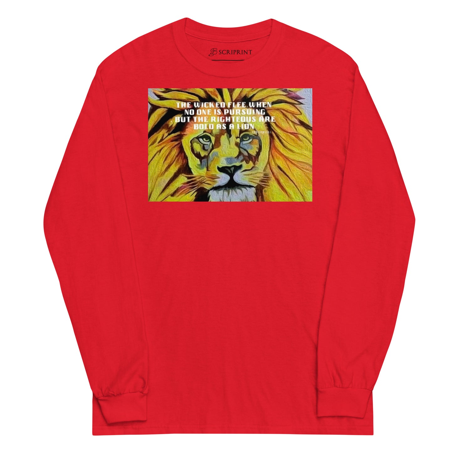 Bold as a Gold Men’s Long Sleeve Shirt