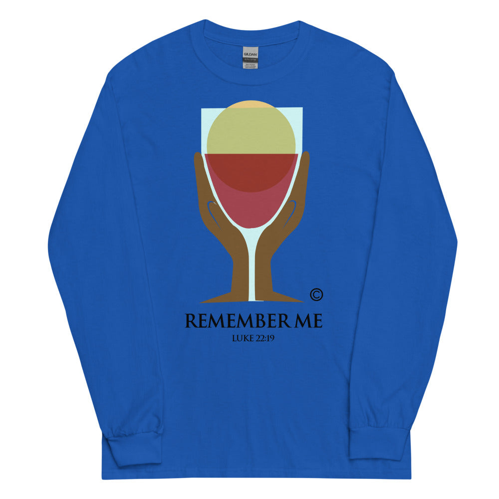 Remember Me Dark-Colored Men’s Long Sleeve Shirt