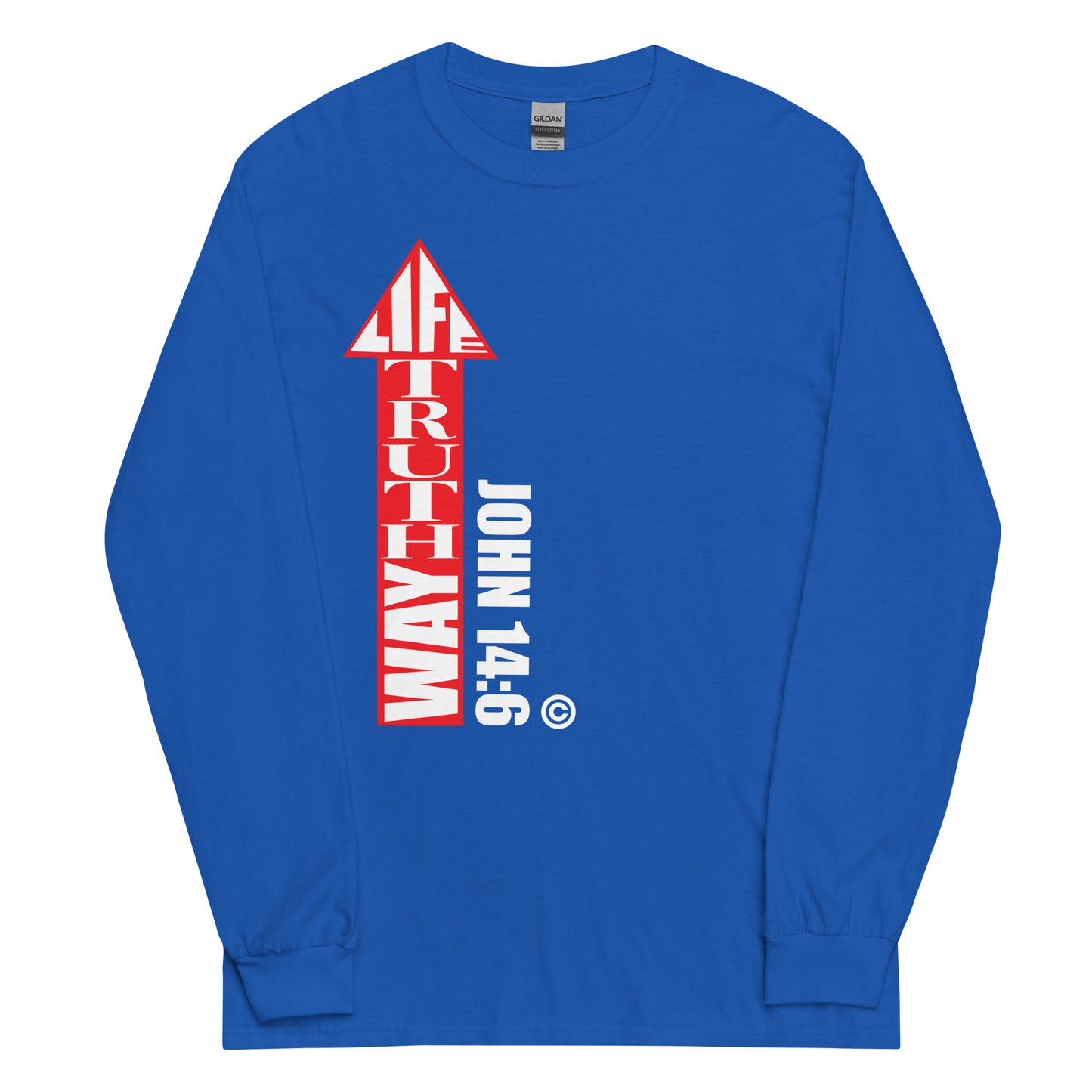 Way Truth Life Men’s Long Sleeve Shirt