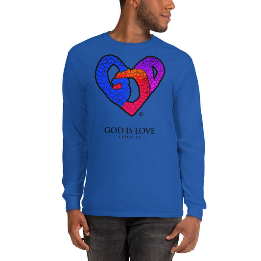 God is Love Men’s Long Sleeve Shirt