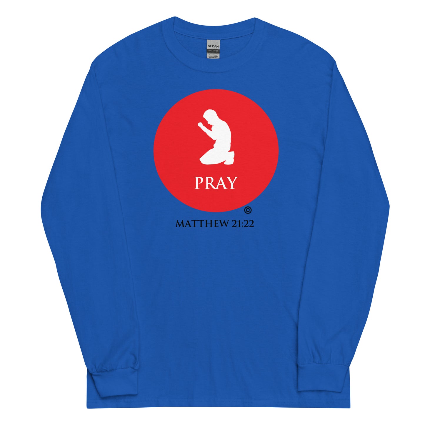 Pray Men’s Long Sleeve Shirt