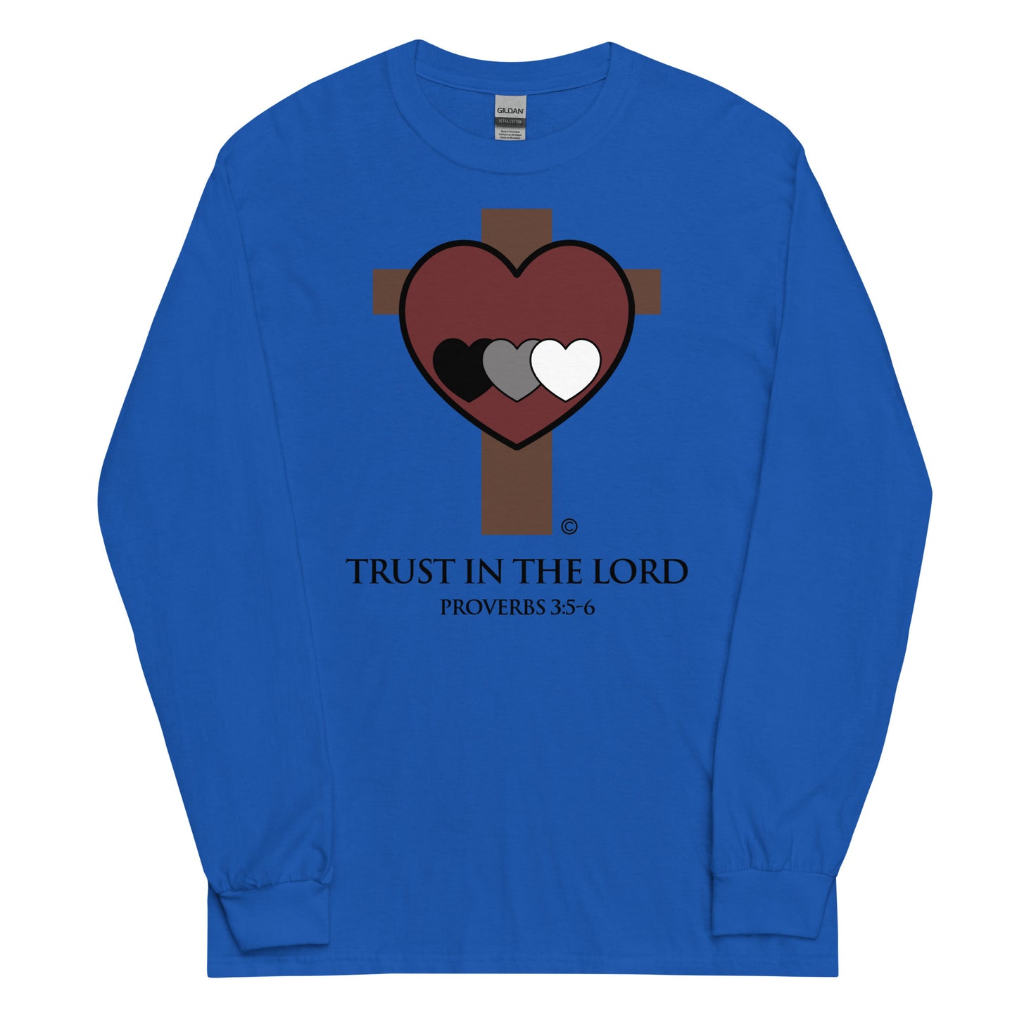 Trust in the Lord Men’s Long Sleeve Shirt