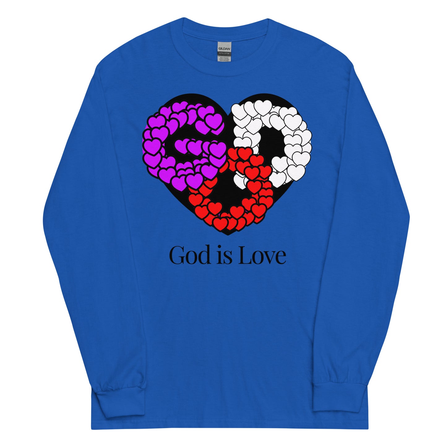 God is Love Men’s Long Sleeve Shirt