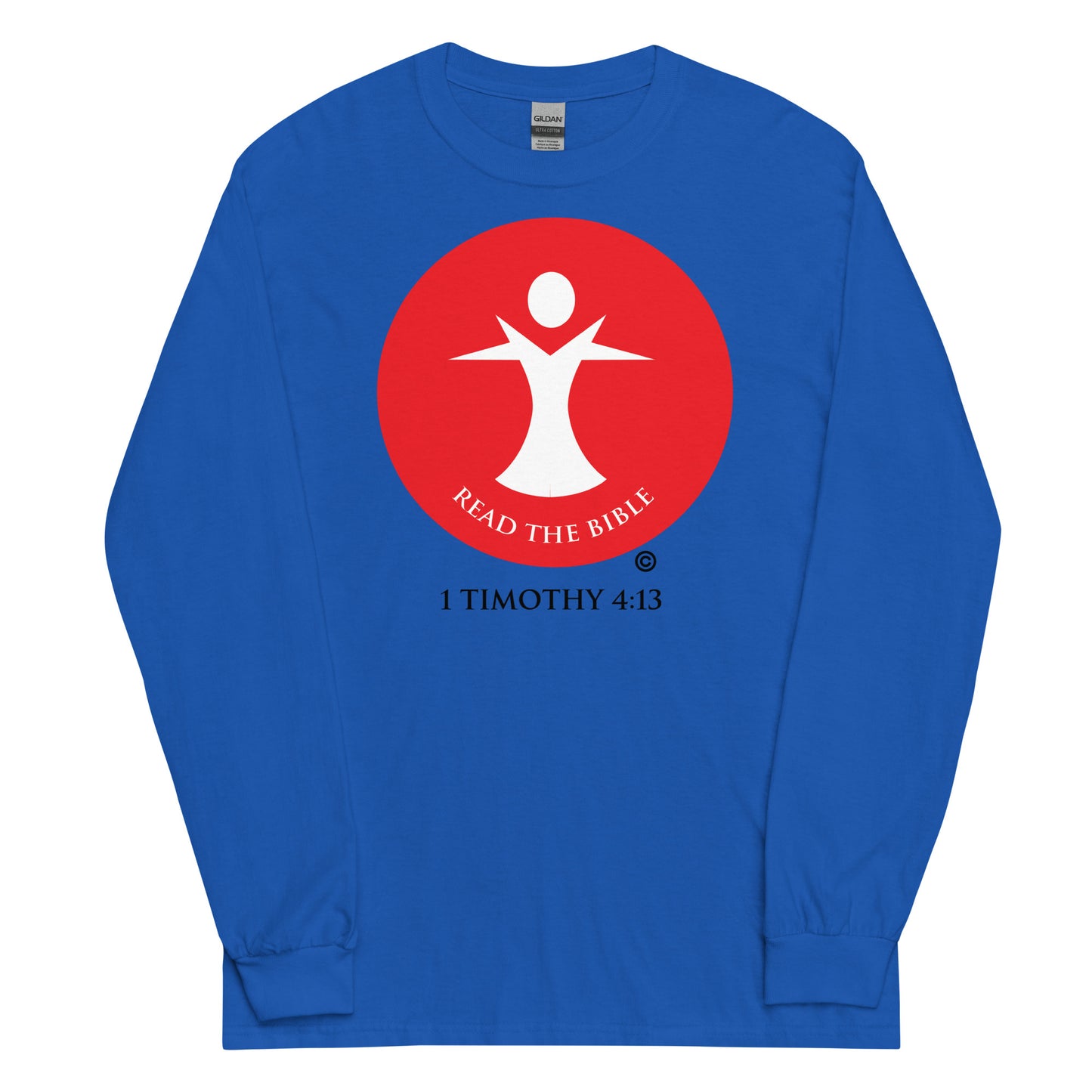 Read the Bible Men’s Long Sleeve Shirt