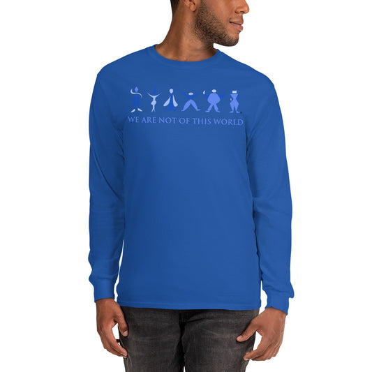 We Are Not of This World Men’s Long Sleeve Shirt