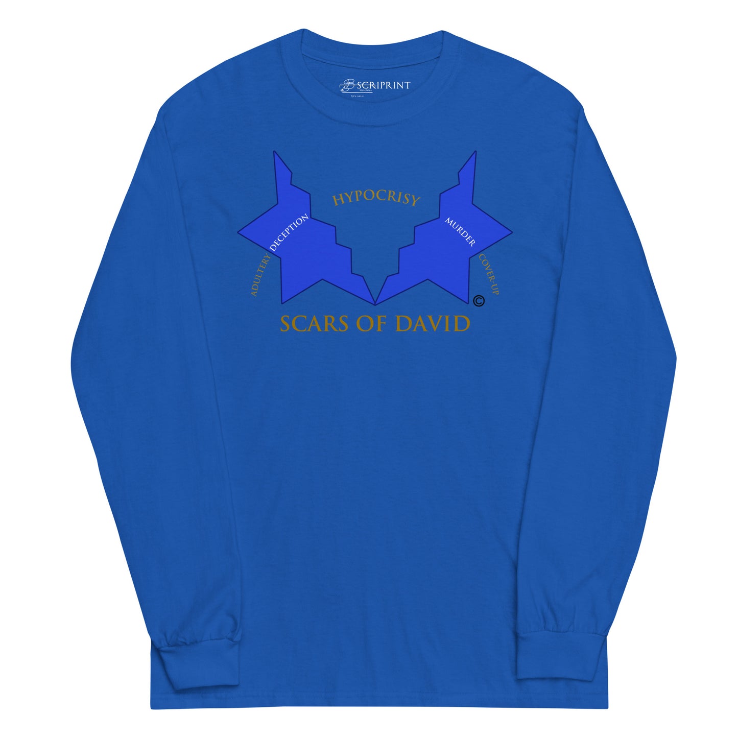 Scars of David Men’s Long Sleeve Shirt