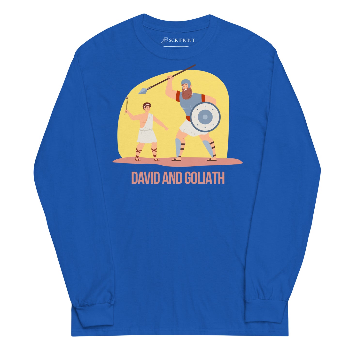 David and Goliath Men’s Long Sleeve Shirt