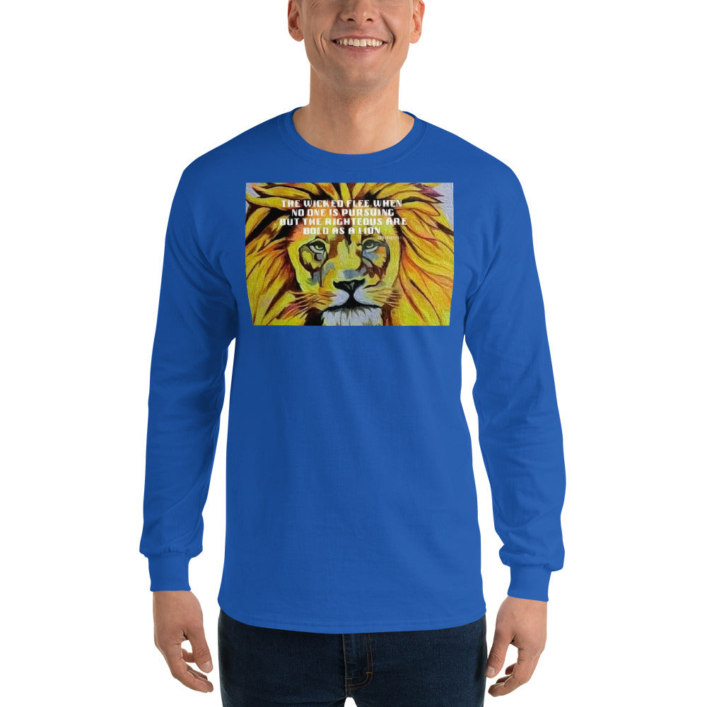 Bold as a Gold Men’s Long Sleeve Shirt
