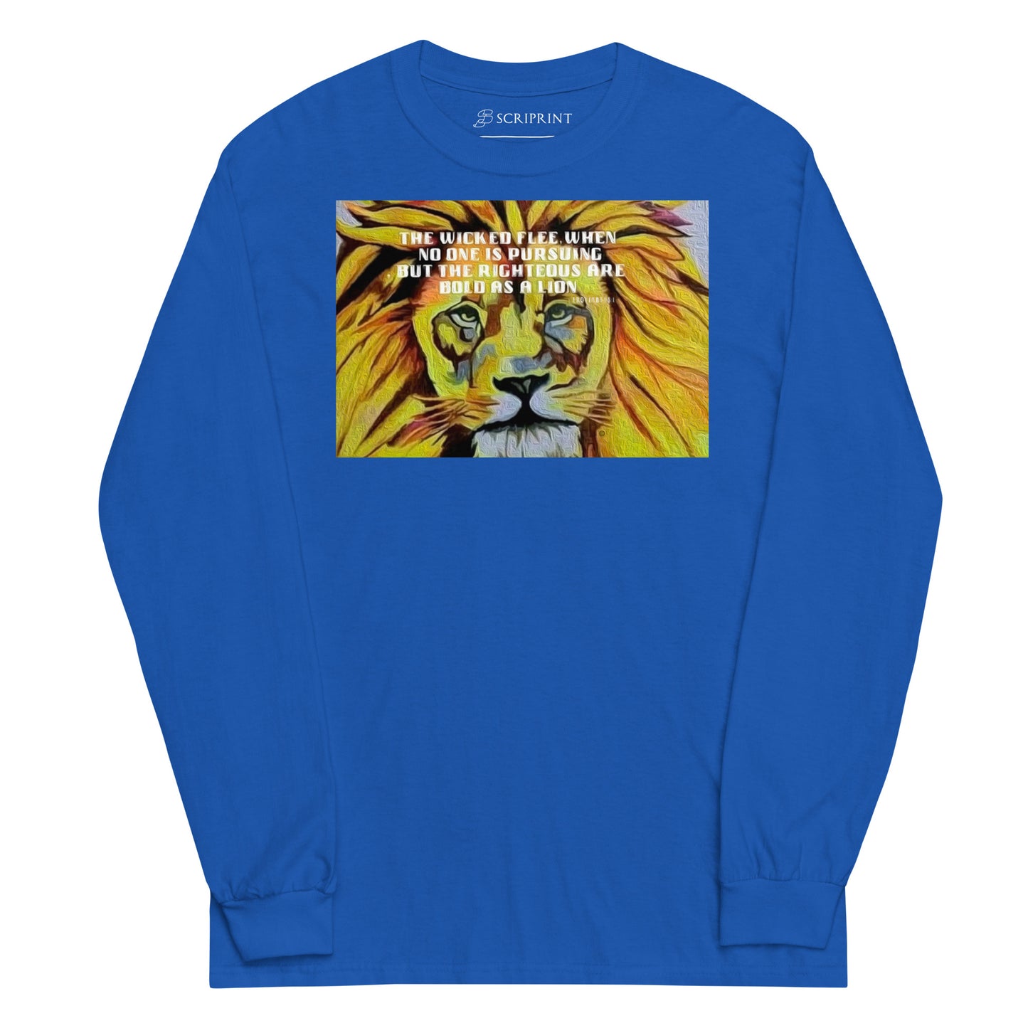 Bold as a Gold Men’s Long Sleeve Shirt