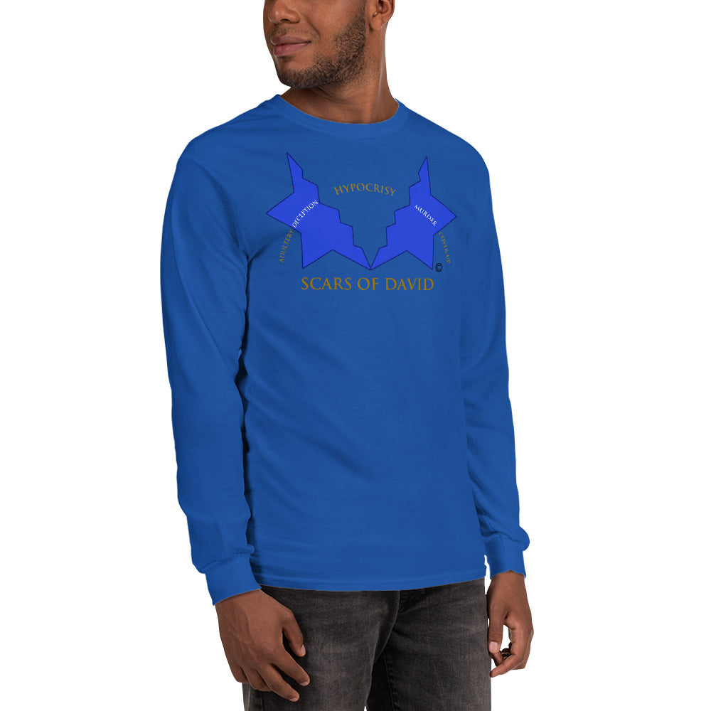 Scars of David Men’s Long Sleeve Shirt