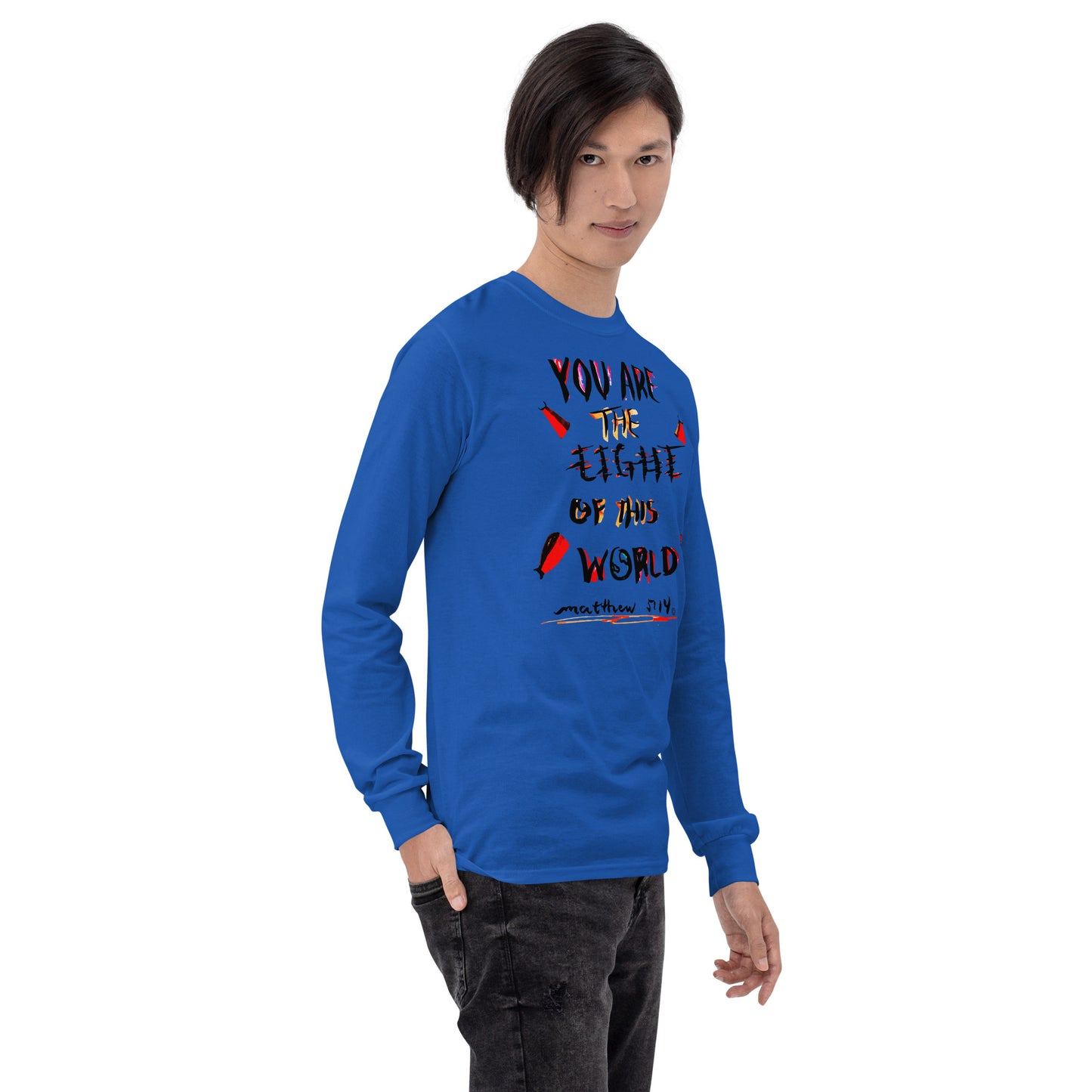Light of This World Men’s Long Sleeve Shirt
