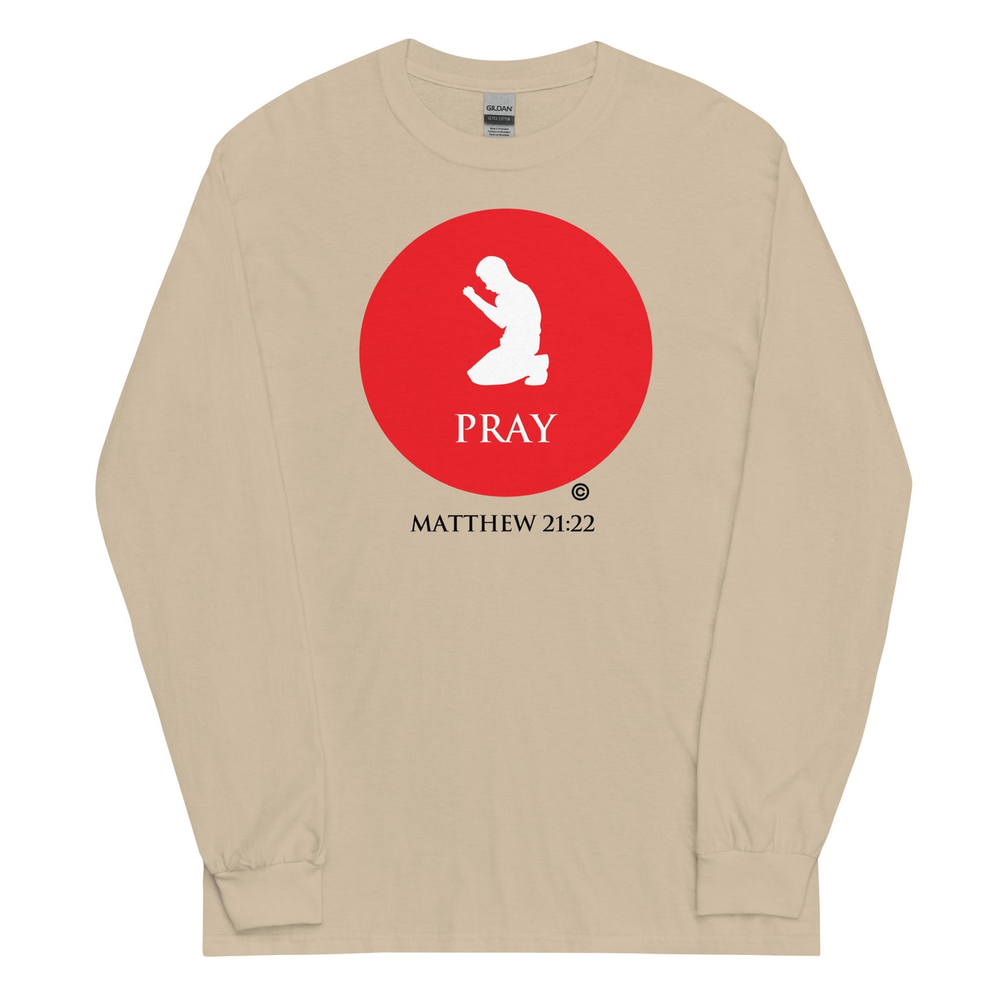 Pray Men’s Long Sleeve Shirt