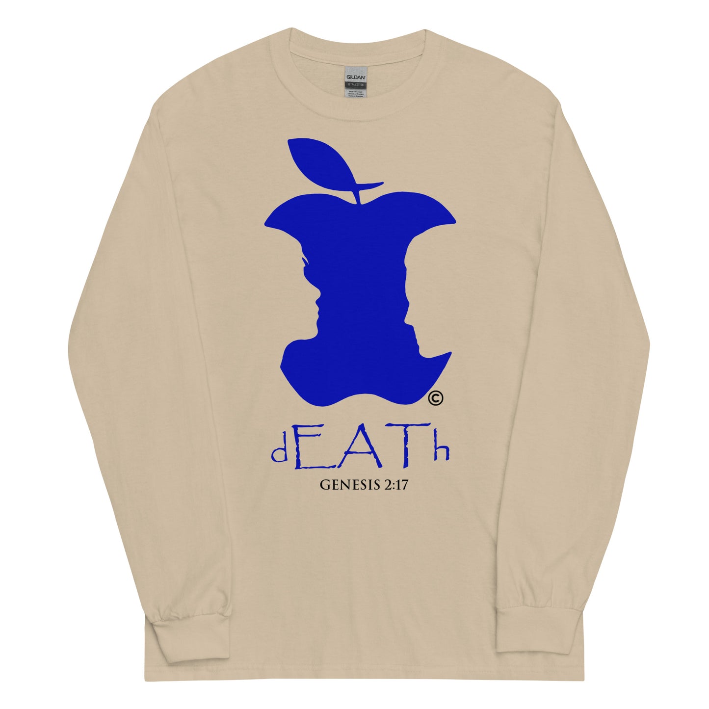 Genesis 2:17 Men’s Long Sleeve Shirt