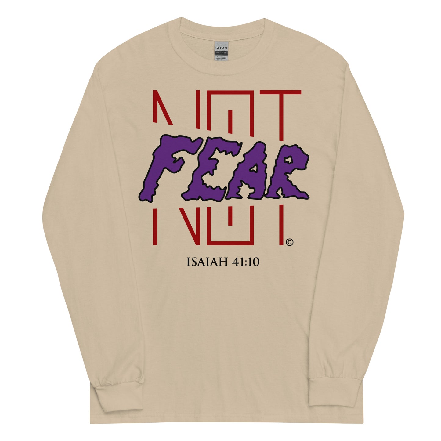 Fear Not Men’s Long Sleeve Shirt
