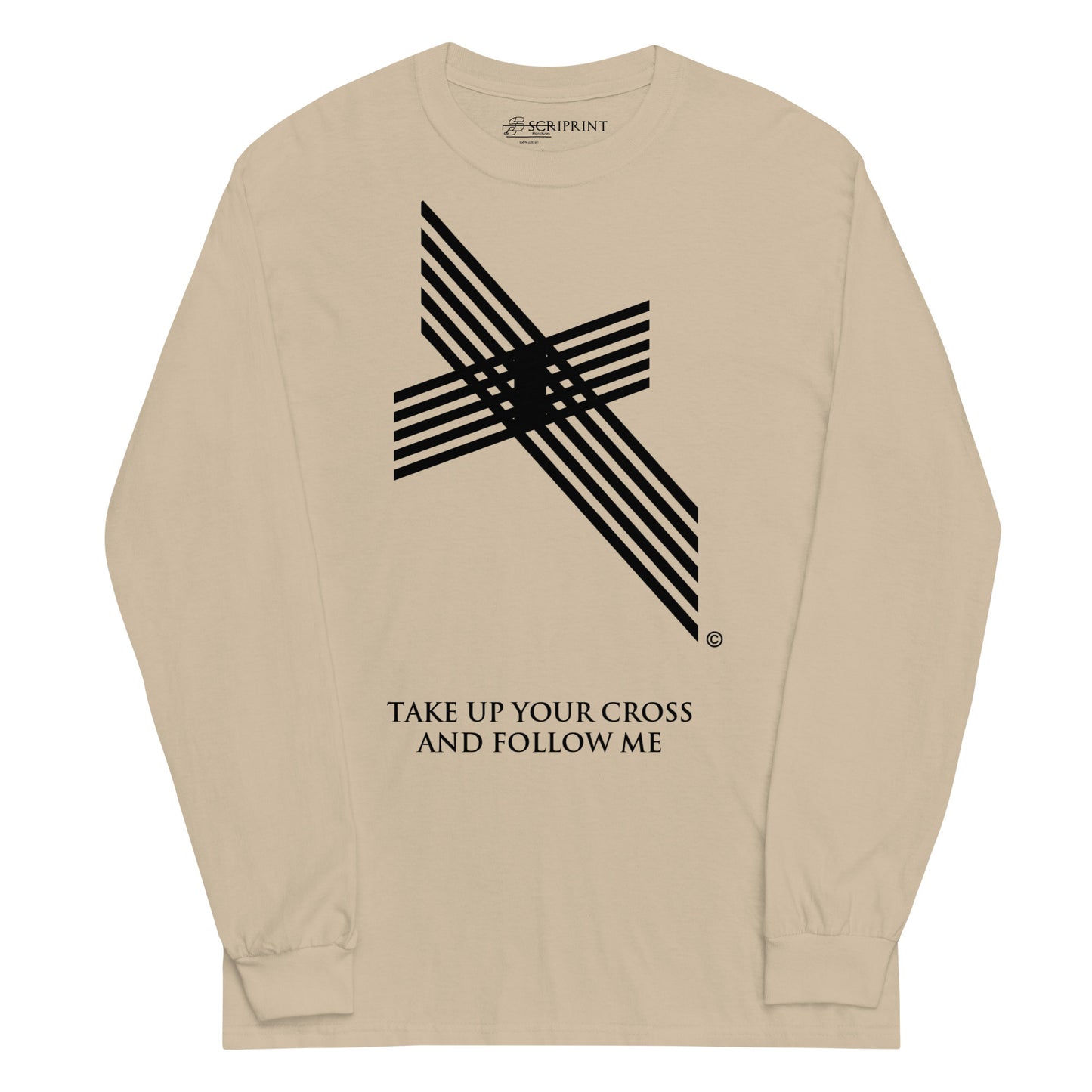 Take Up Your Cross Men’s Long Sleeve Shirt