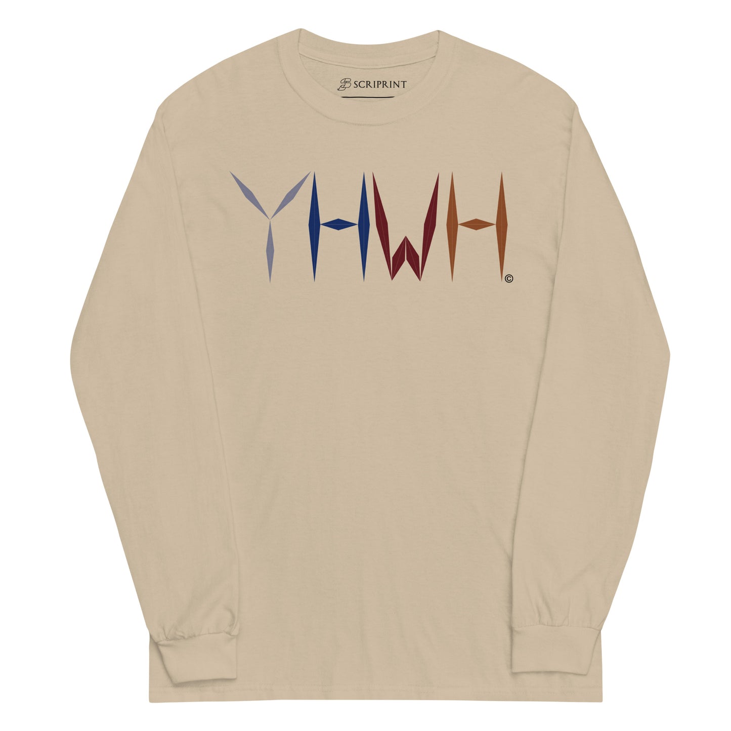 YHWH Men’s Long Sleeve Shirt