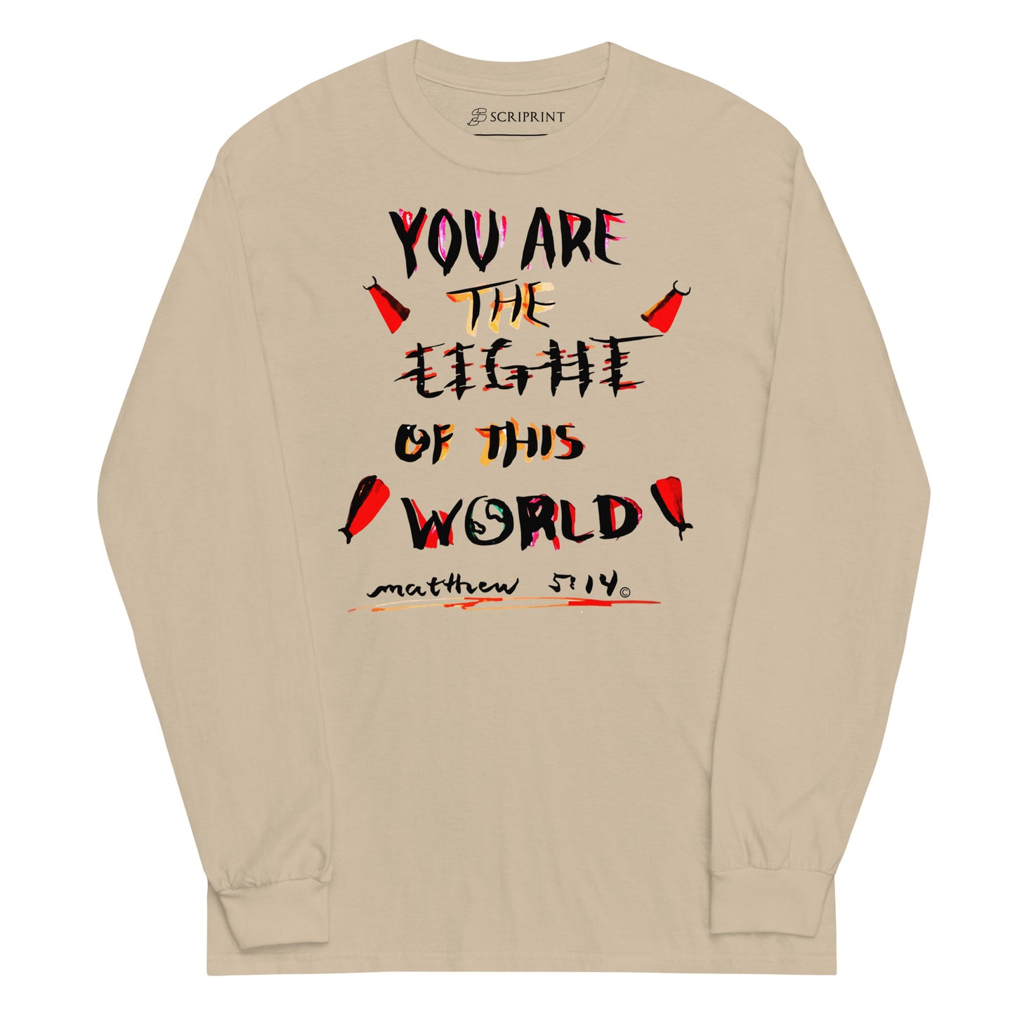 Light of This World Men’s Long Sleeve Shirt