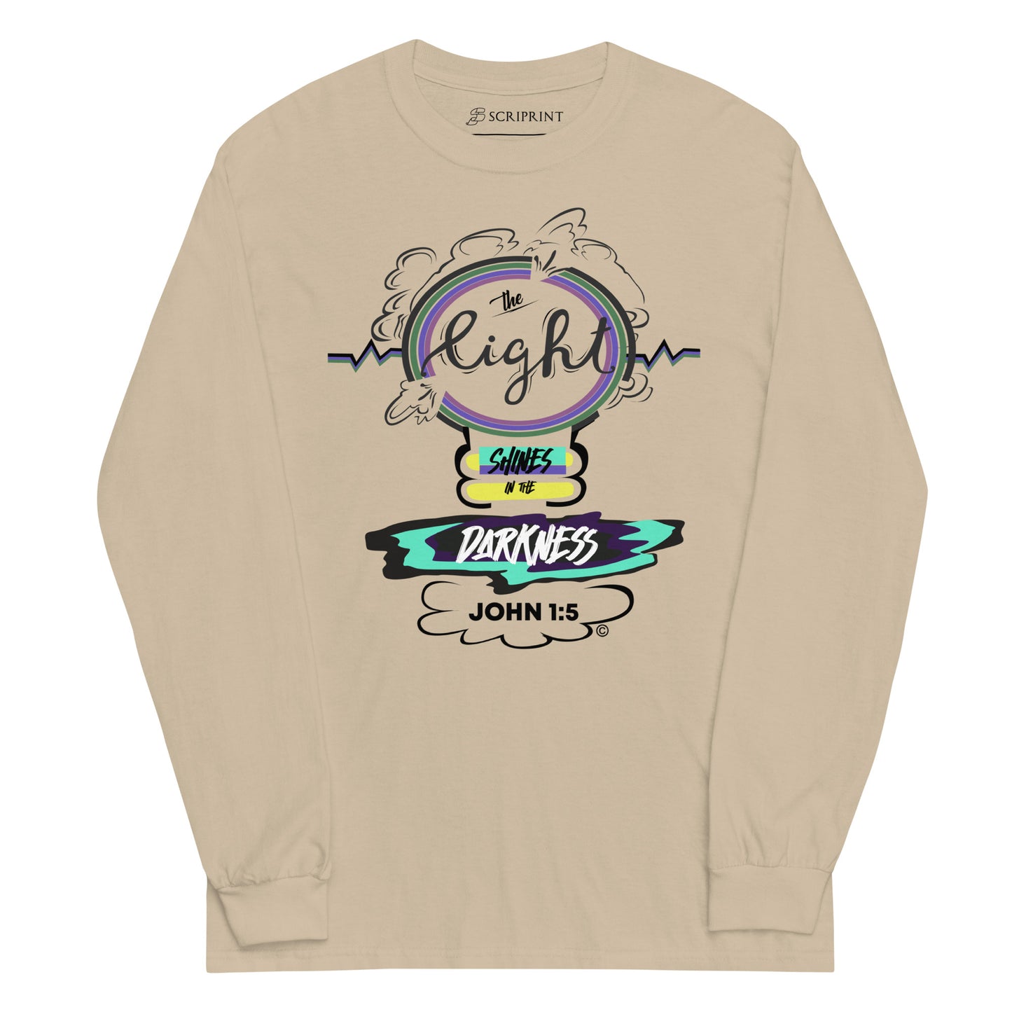 Light in the Darkness Men’s Long Sleeve Shirt