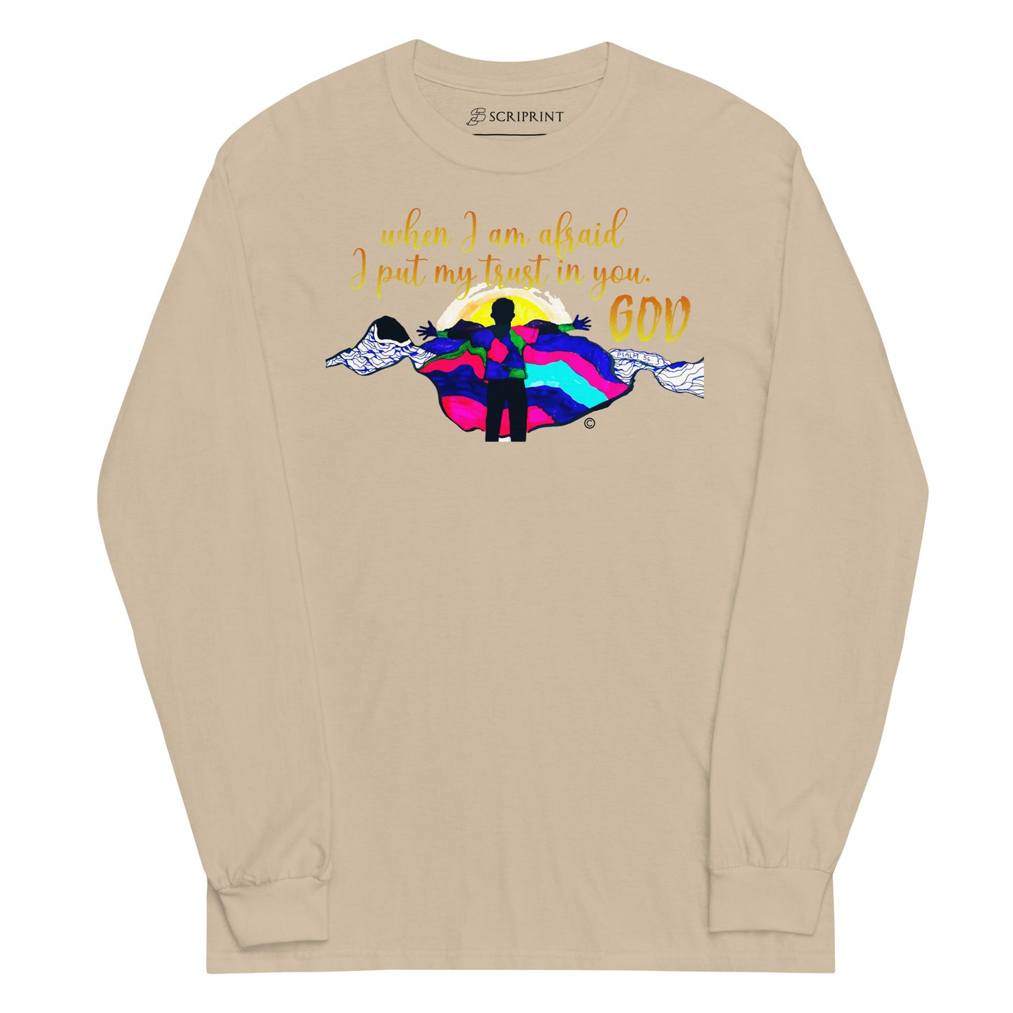 I Put My Trust in You Men’s Long Sleeve Shirt