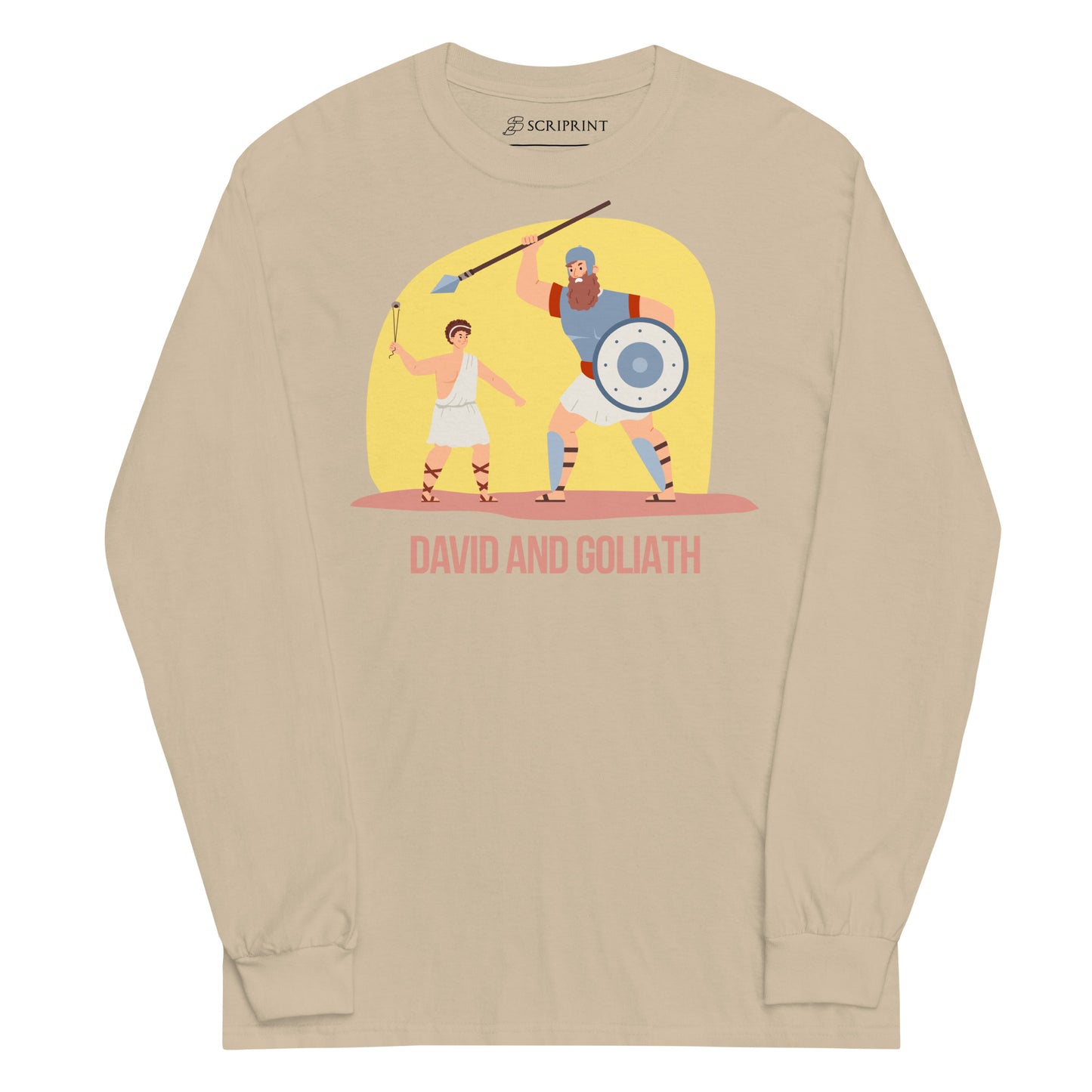 David and Goliath Men’s Long Sleeve Shirt