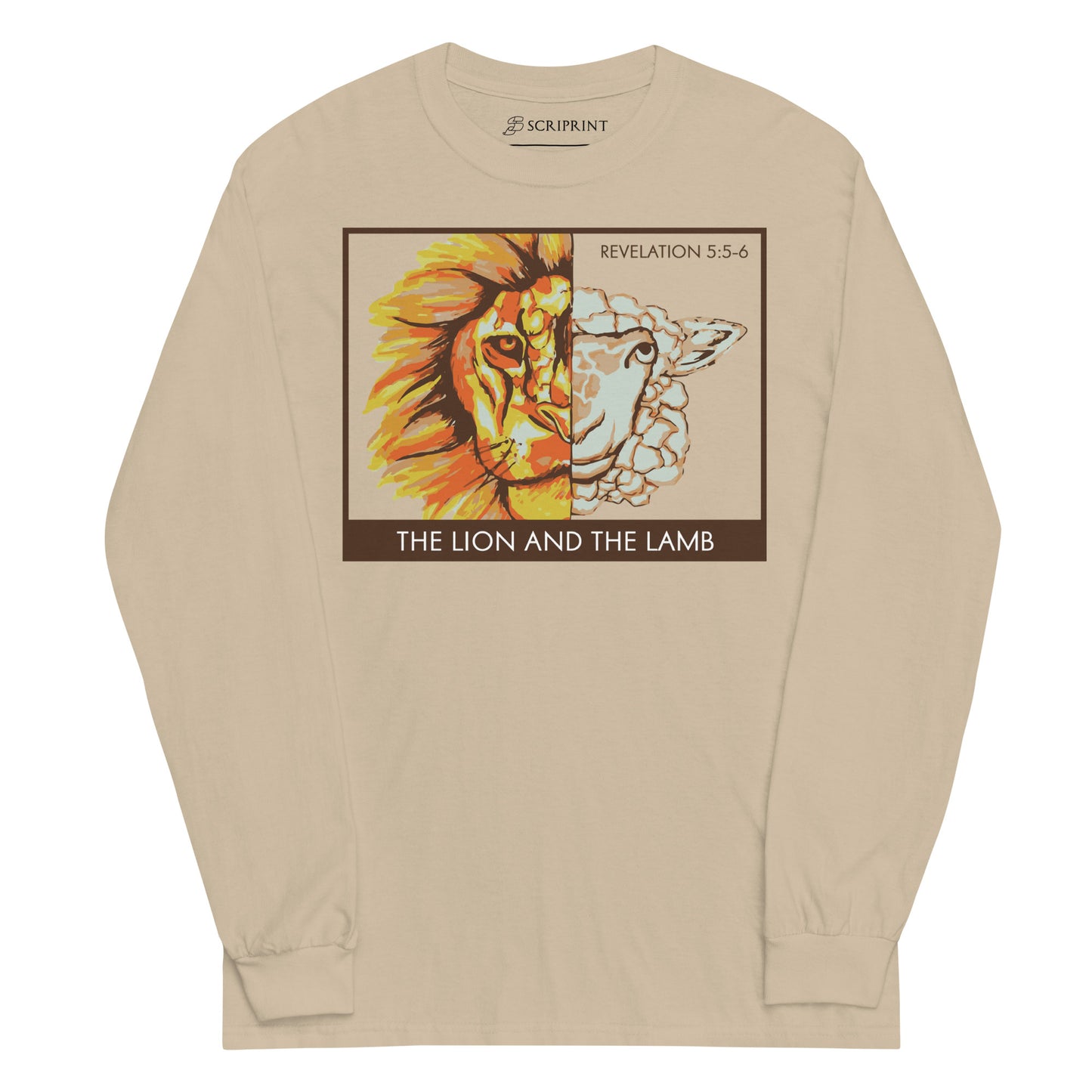 The Lion and the Lamb Men’s Long Sleeve Shirt