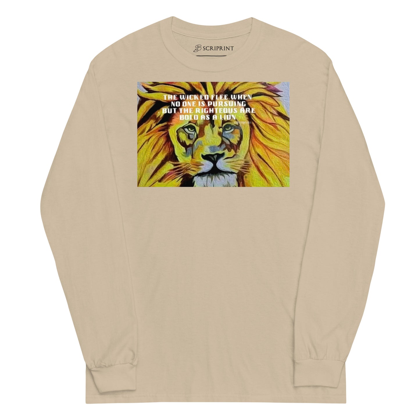 Bold as a Gold Men’s Long Sleeve Shirt