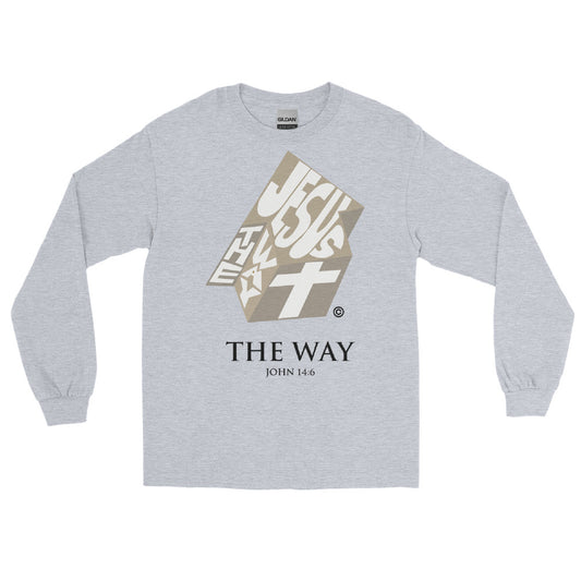 The Way Dark-Colored Men’s Long Sleeve Shirt