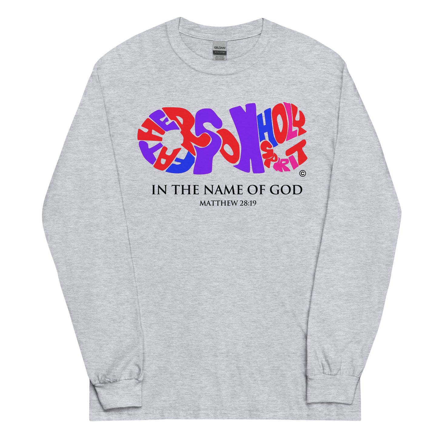 In the Name of God Men’s Long Sleeve Shirt