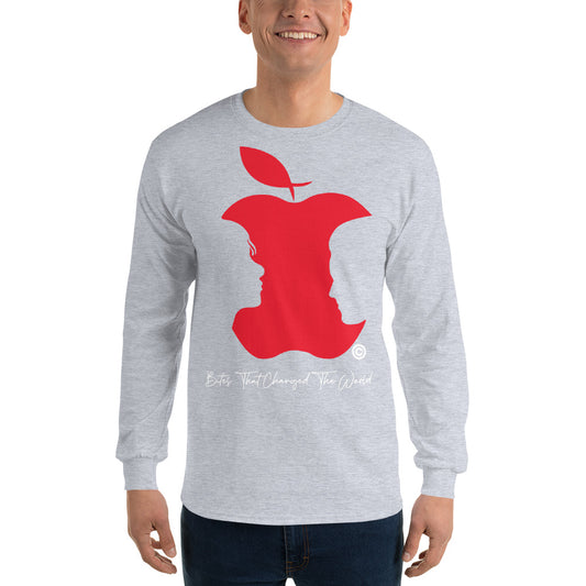 Bites That Changed the World V2 Men’s Long Sleeve Shirt