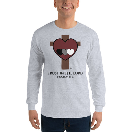 Trust in the Lord Men’s Long Sleeve Shirt