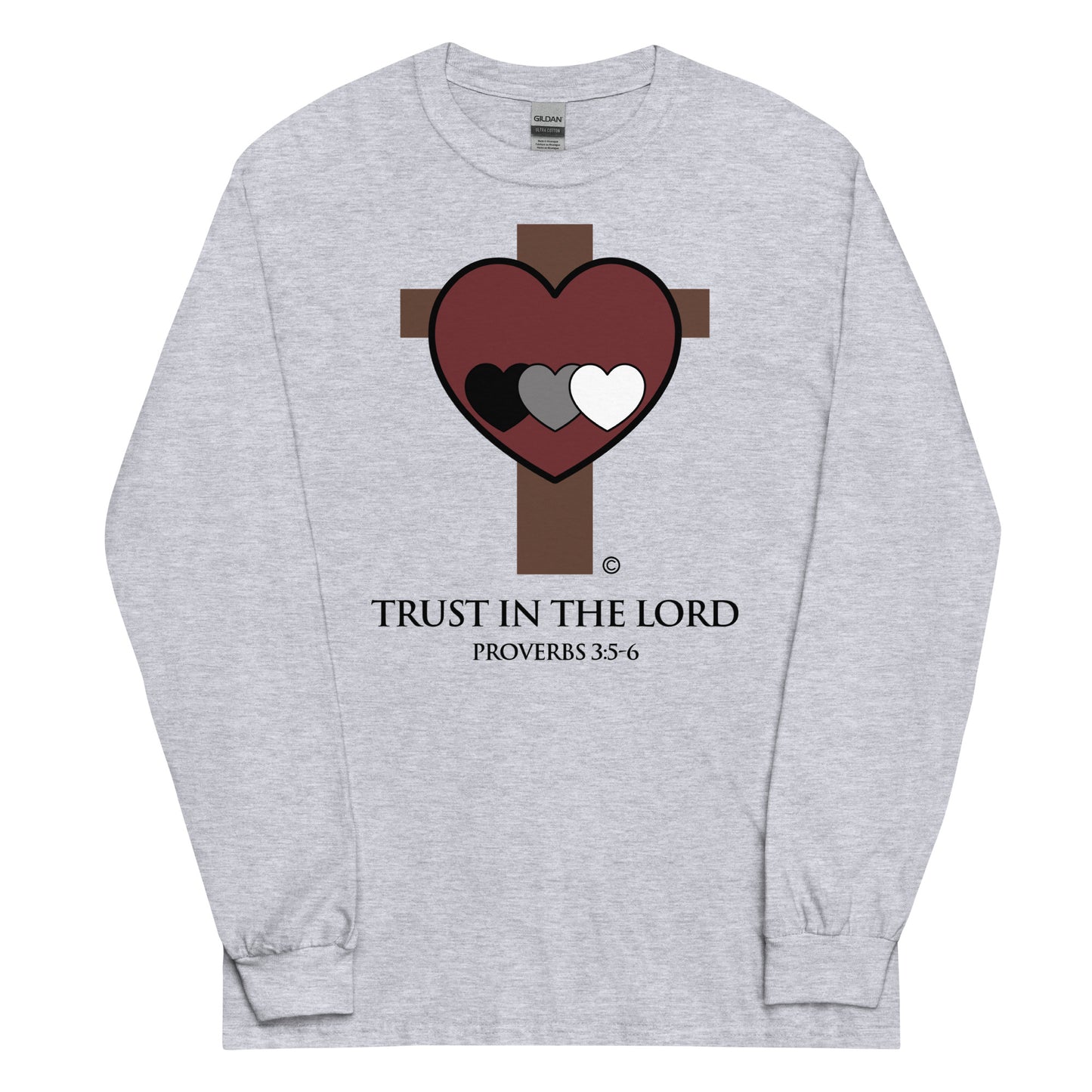 Trust in the Lord Men’s Long Sleeve Shirt