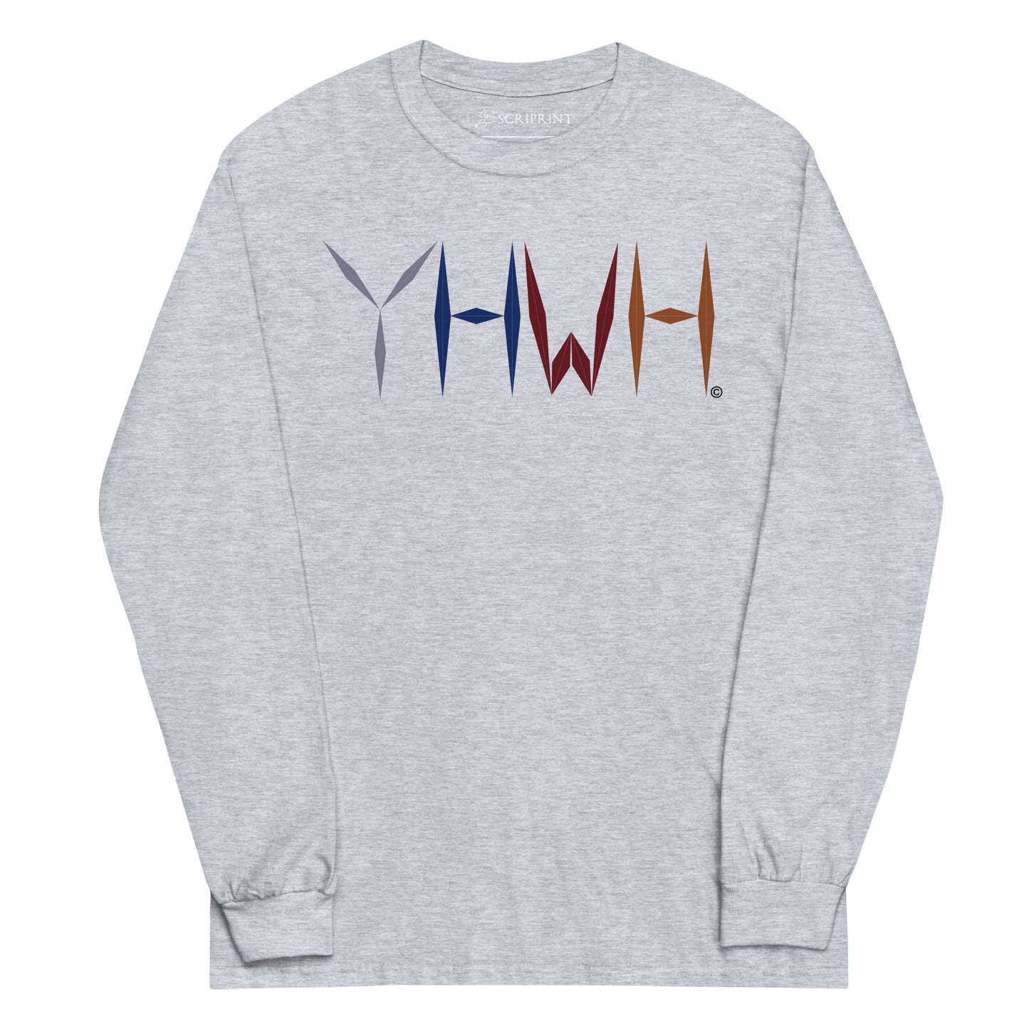 YHWH Men’s Long Sleeve Shirt