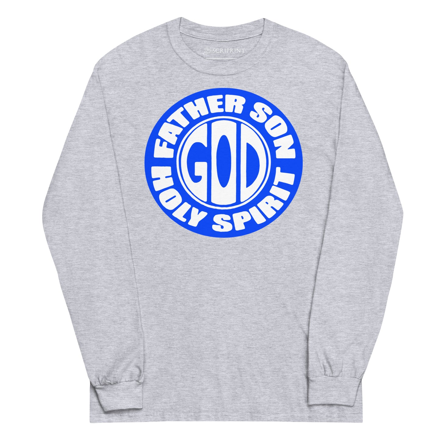 Father Son Holy Spirit Men’s Long Sleeve Shirt