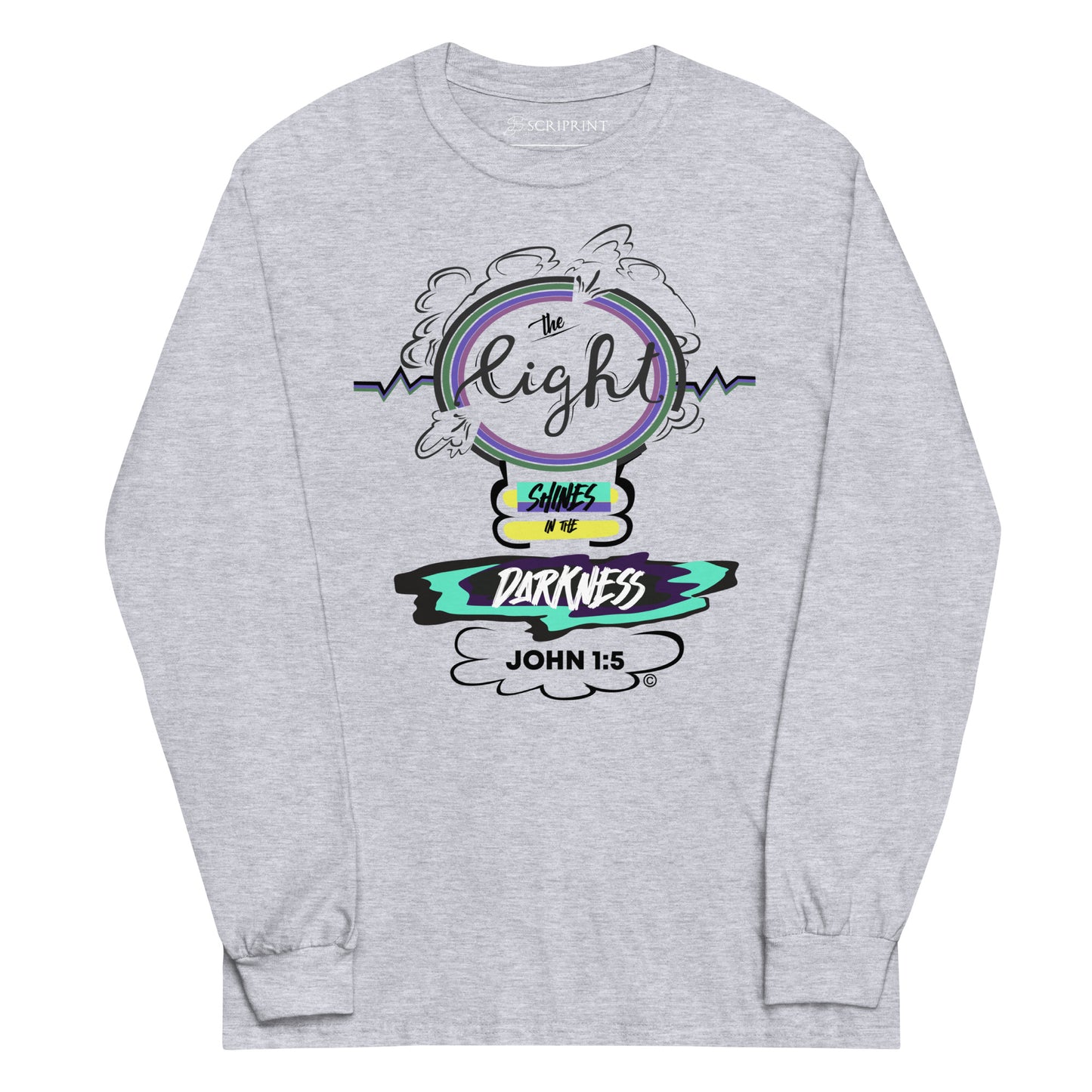Light in the Darkness Men’s Long Sleeve Shirt