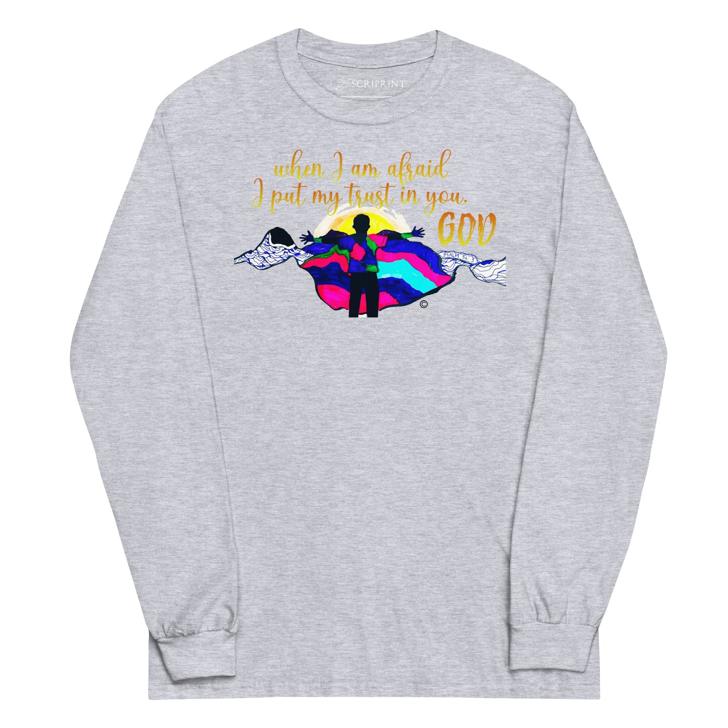 I Put My Trust in You Men’s Long Sleeve Shirt