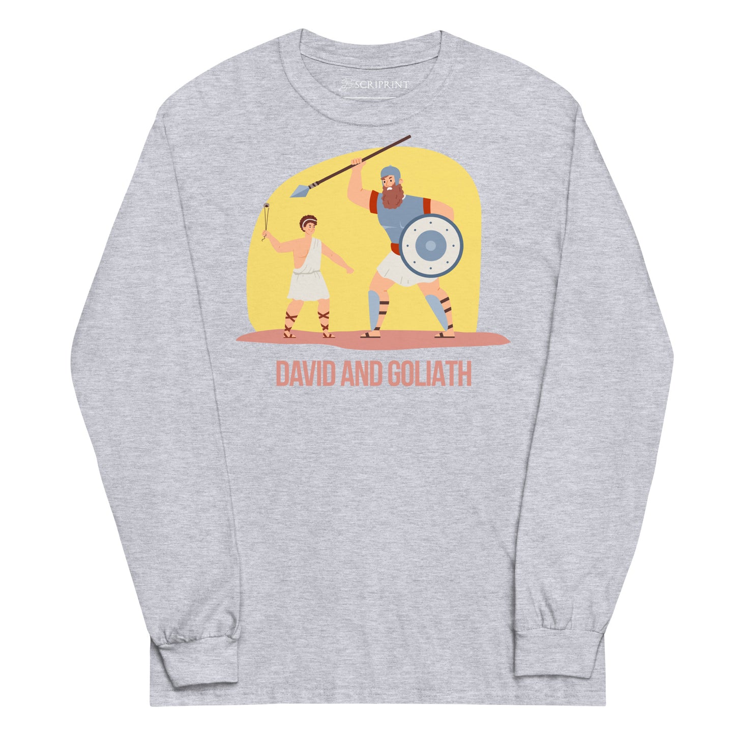 David and Goliath Men’s Long Sleeve Shirt