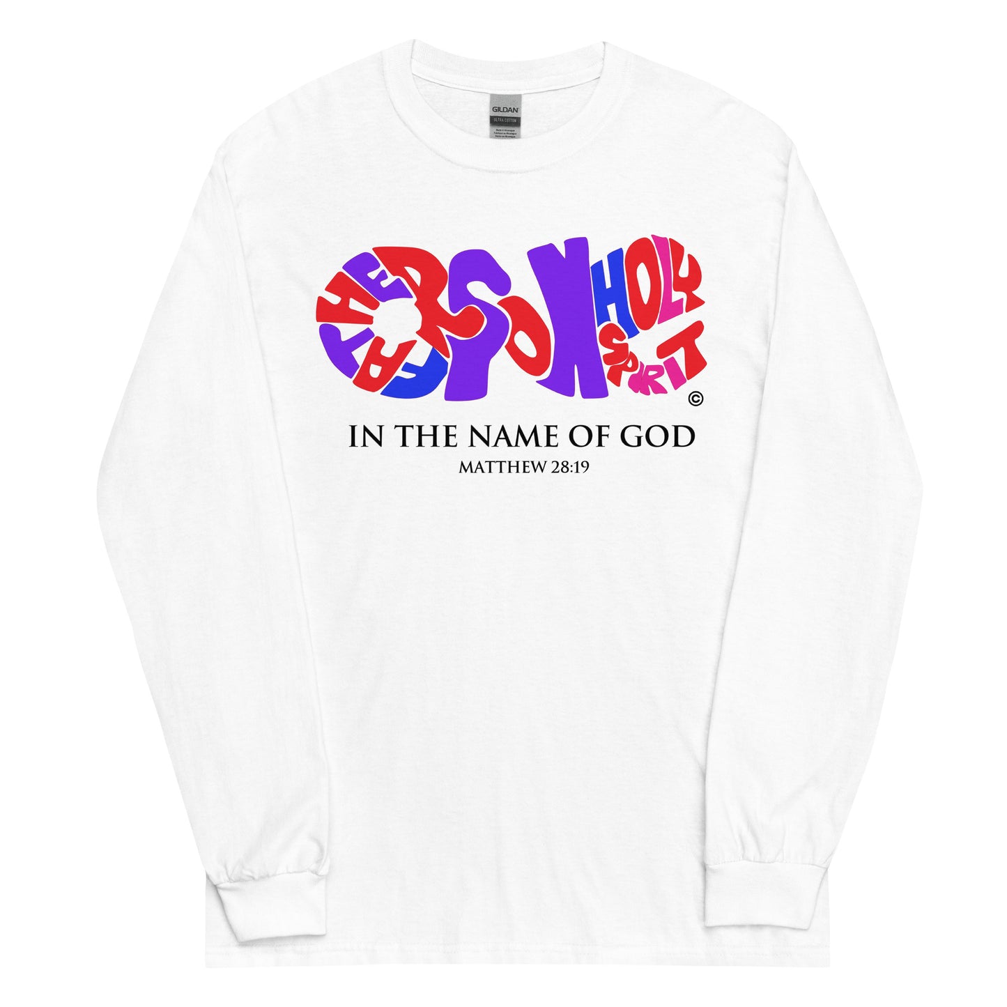 In the Name of God Men’s Long Sleeve Shirt