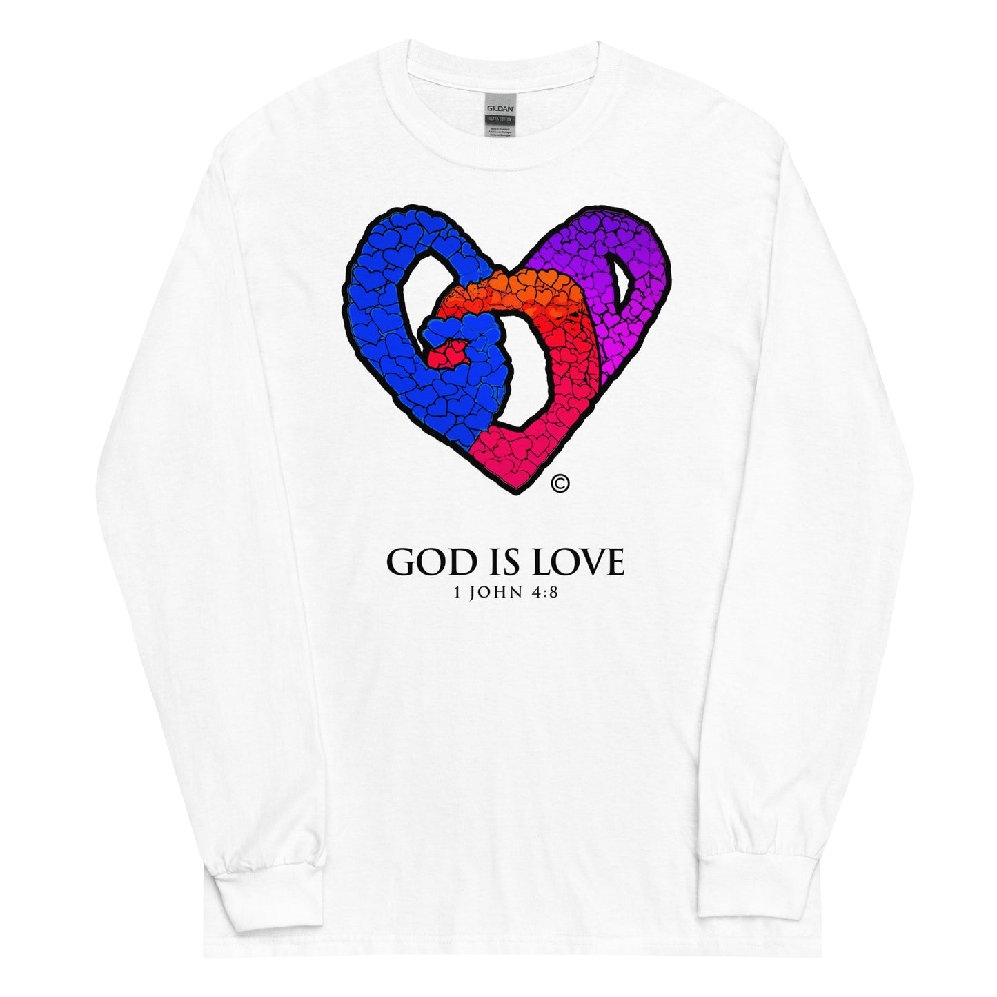 God is Love Men’s Long Sleeve Shirt