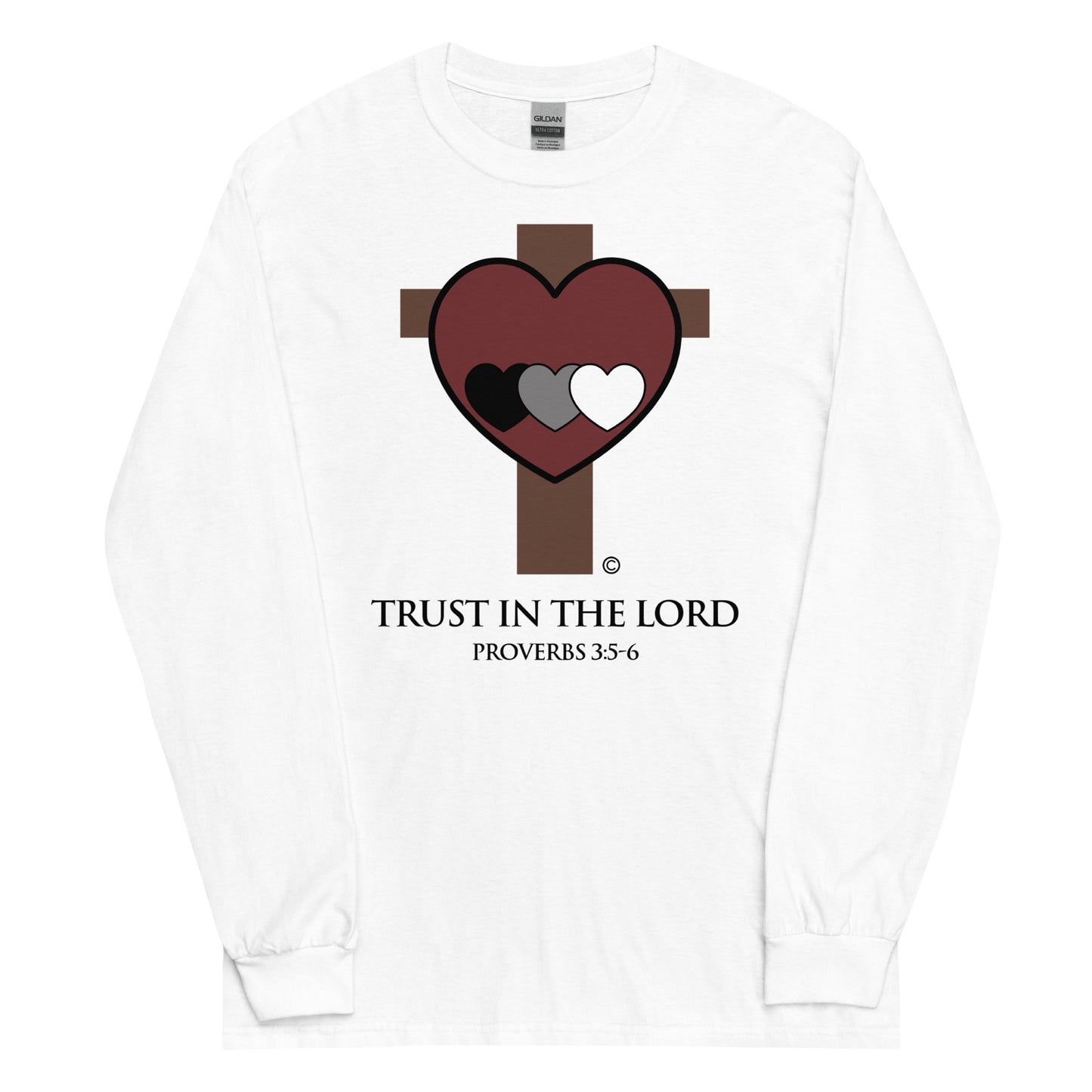 Trust in the Lord Men’s Long Sleeve Shirt