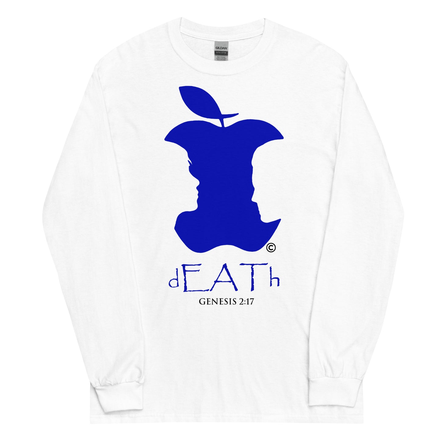Genesis 2:17 Men’s Long Sleeve Shirt