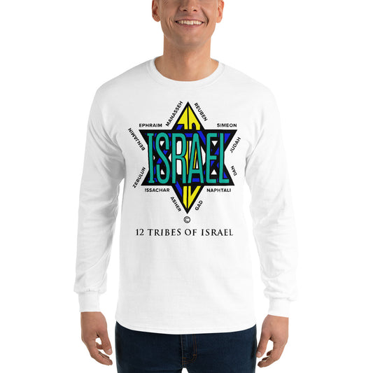 12 Tribes of Israel Men’s Long Sleeve Shirt