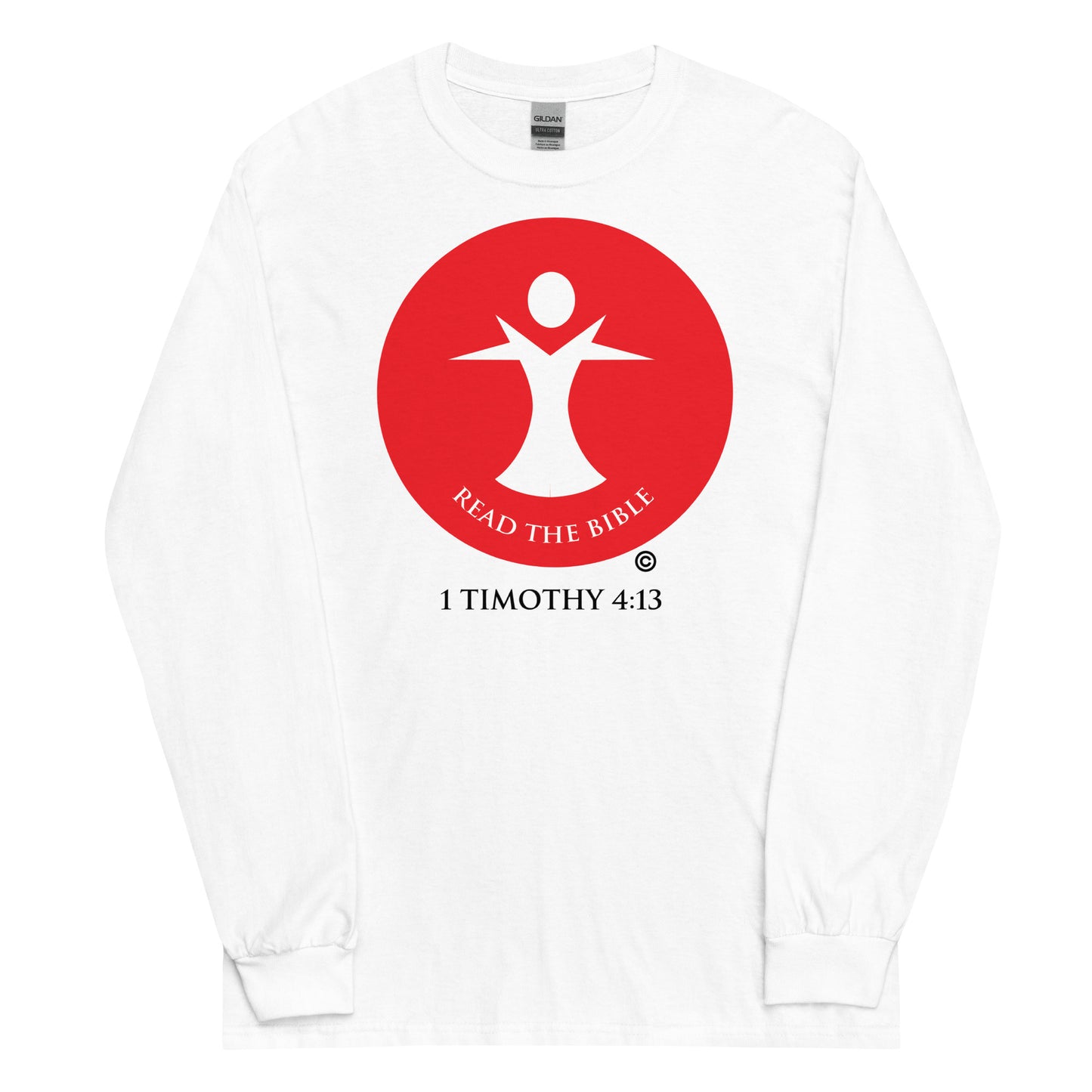 Read the Bible Men’s Long Sleeve Shirt