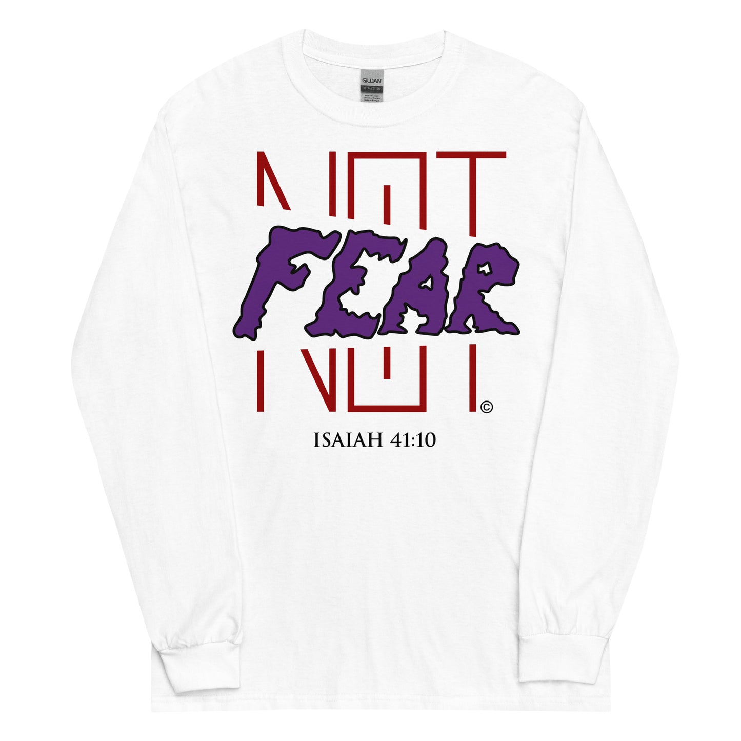 Fear Not Men’s Long Sleeve Shirt