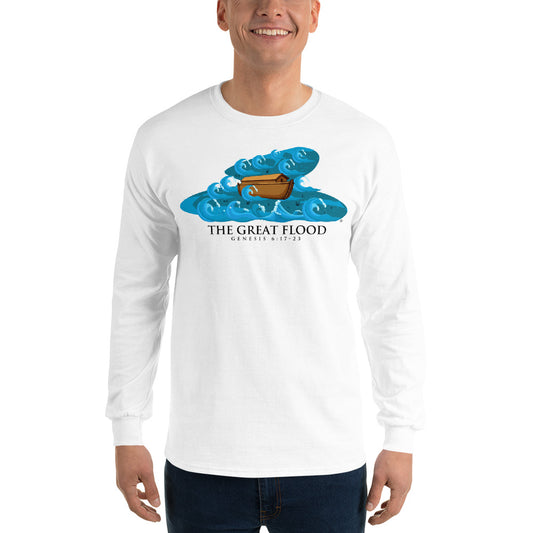 The Great Flood Men’s Long Sleeve Shirt