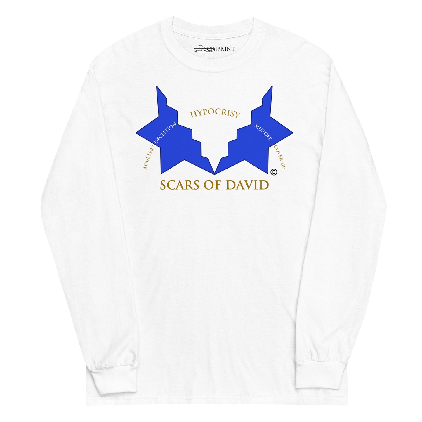 Scars of David Men’s Long Sleeve Shirt