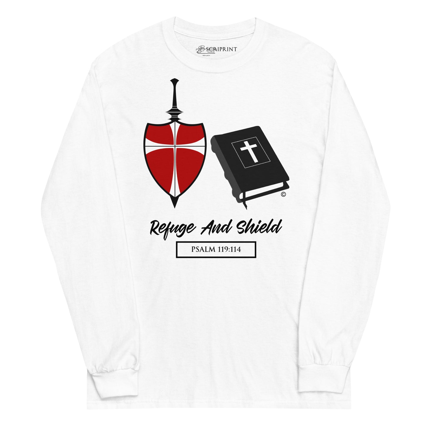 Refuge and Shield Men’s Long Sleeve Shirt