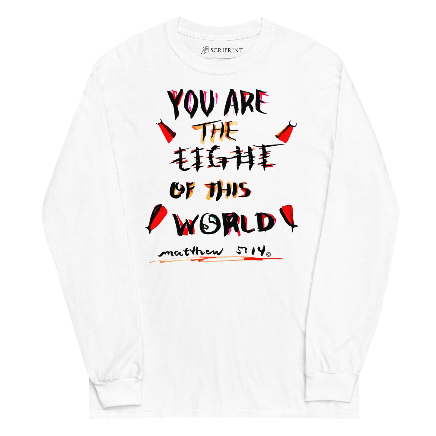 Light of This World Men’s Long Sleeve Shirt